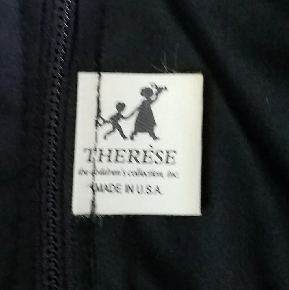 Vintage Therese Children's Collection Velvet Dress